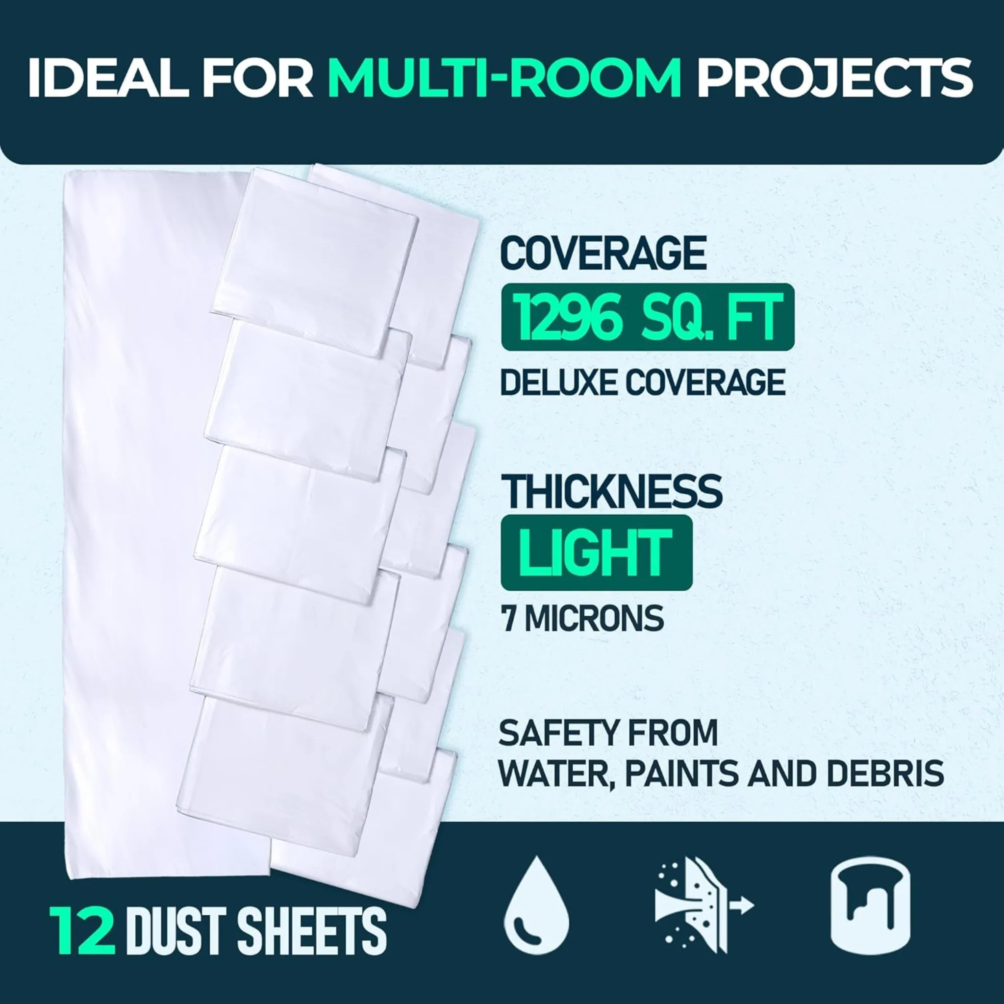 Ideal for multi-room projects: deluxe coverage