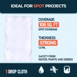 1 Pack plastic drop cloth lifestyle image